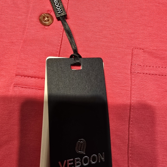 Vineyard Vines Men's Classic Red Polo Shirt - Picture 4 of 8